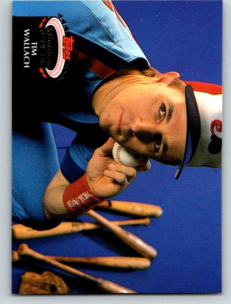 1992 Stadium Club #340 Tim Wallach Mint Image 1