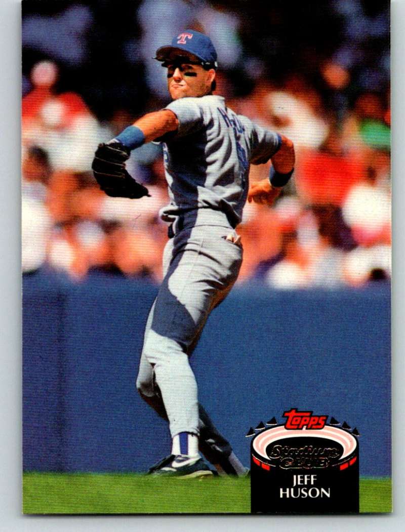 1992 Stadium Club #341 Jeff Huson Mint Image 1
