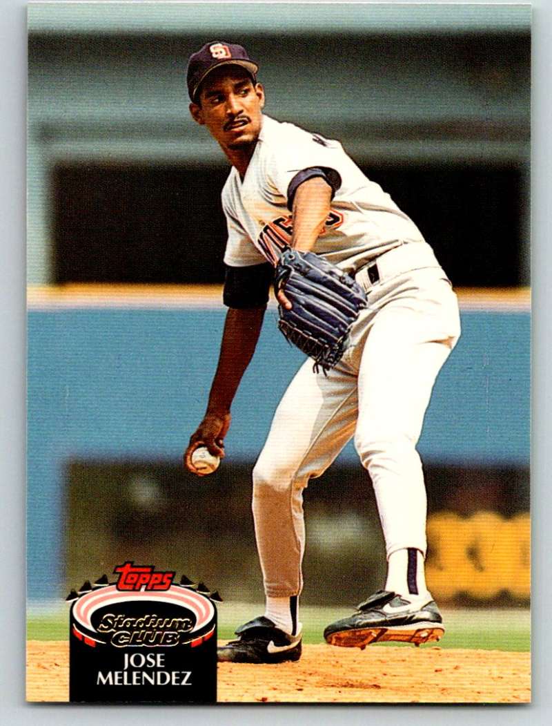1992 Stadium Club #342 Jose Melendez Mint Image 1