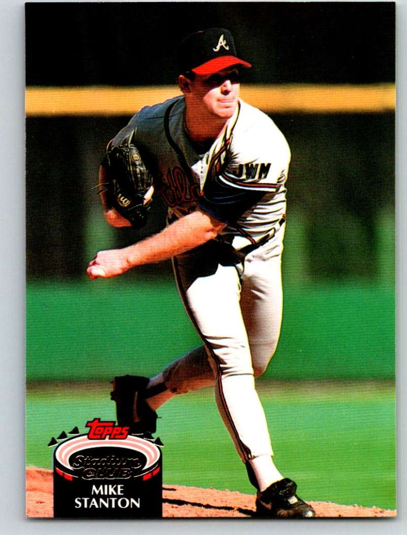 1992 Stadium Club #344 Mike Stanton Mint Image 1
