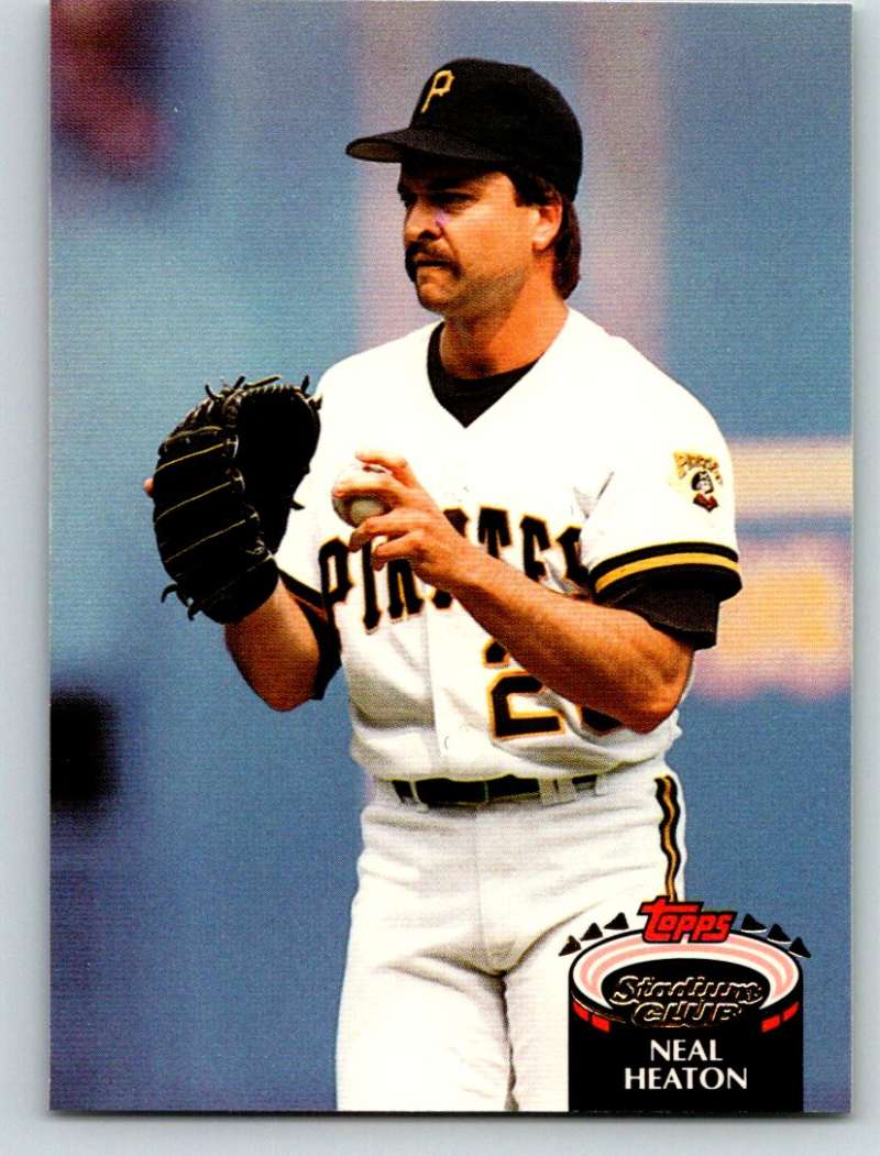 1992 Stadium Club #357 Neal Heaton Mint Image 1