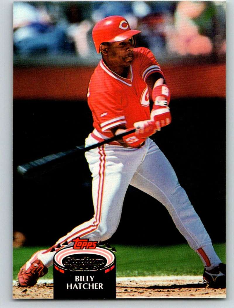 1992 Stadium Club #363 Billy Hatcher Mint Image 1