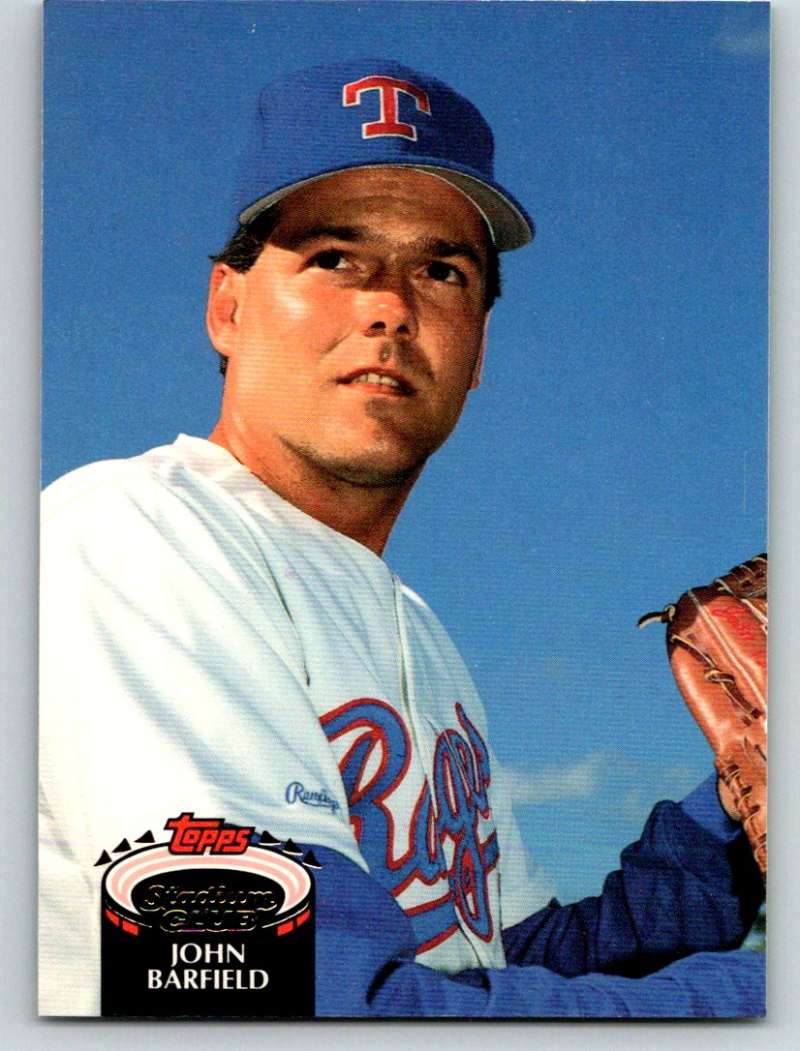 1992 Stadium Club #364 John Barfield Mint Image 1