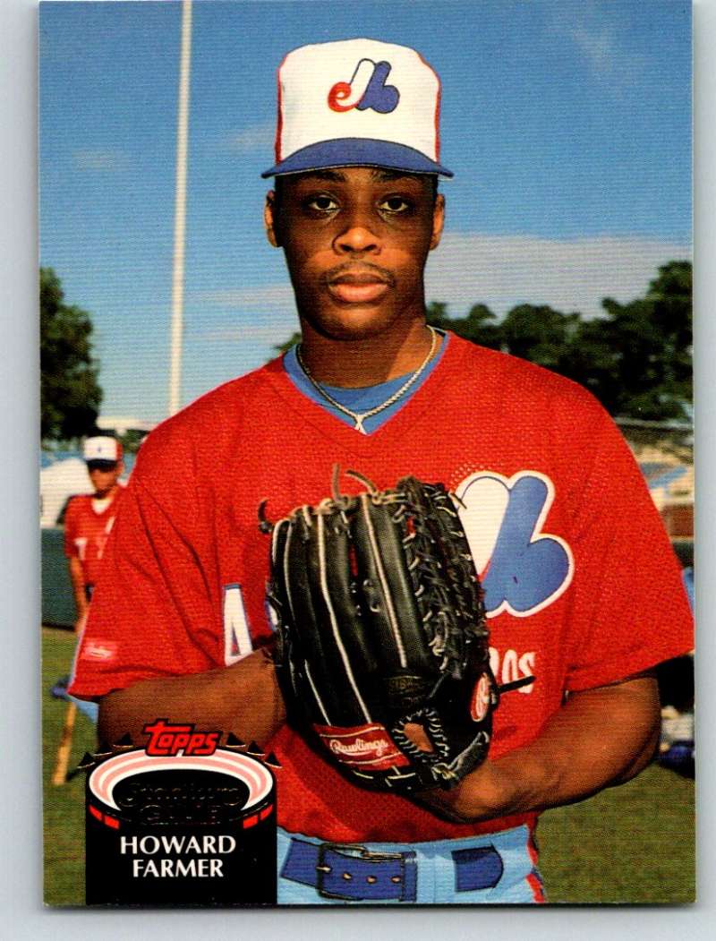 1992 Stadium Club #367 Howard Farmer Mint Image 1