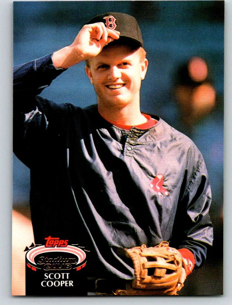 1992 Stadium Club #377 Scott Cooper Mint Image 1