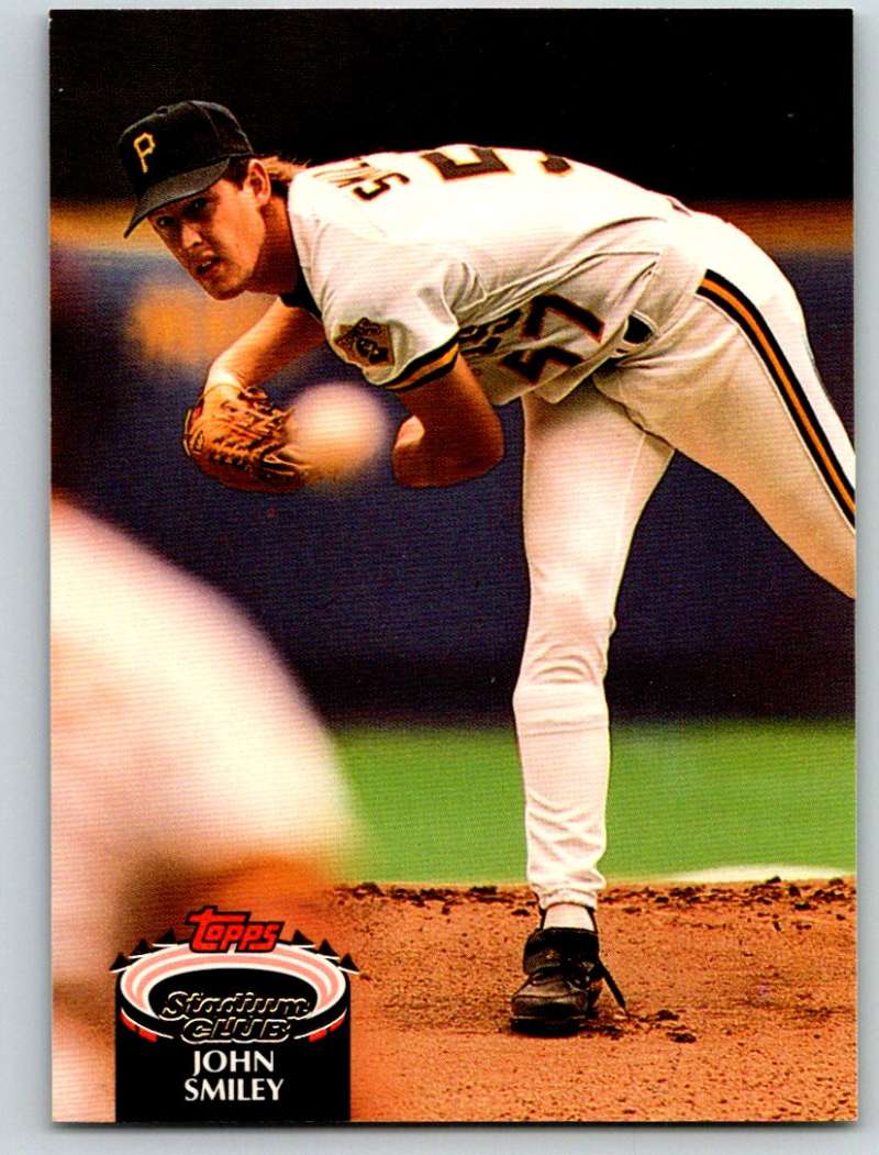 1992 Stadium Club #380 John Smiley Mint Image 1