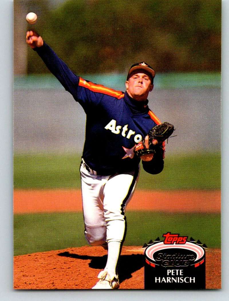 1992 Stadium Club #391 Pete Harnisch Mint Image 1