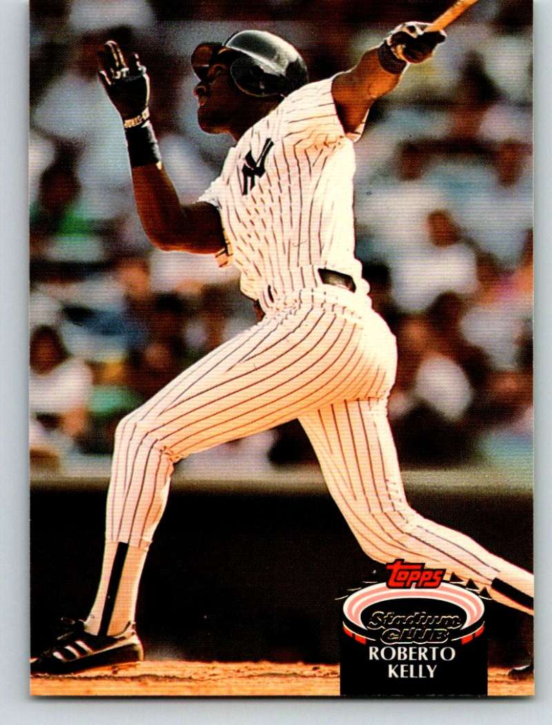 1992 Stadium Club #393 Roberto Kelly Mint Image 1
