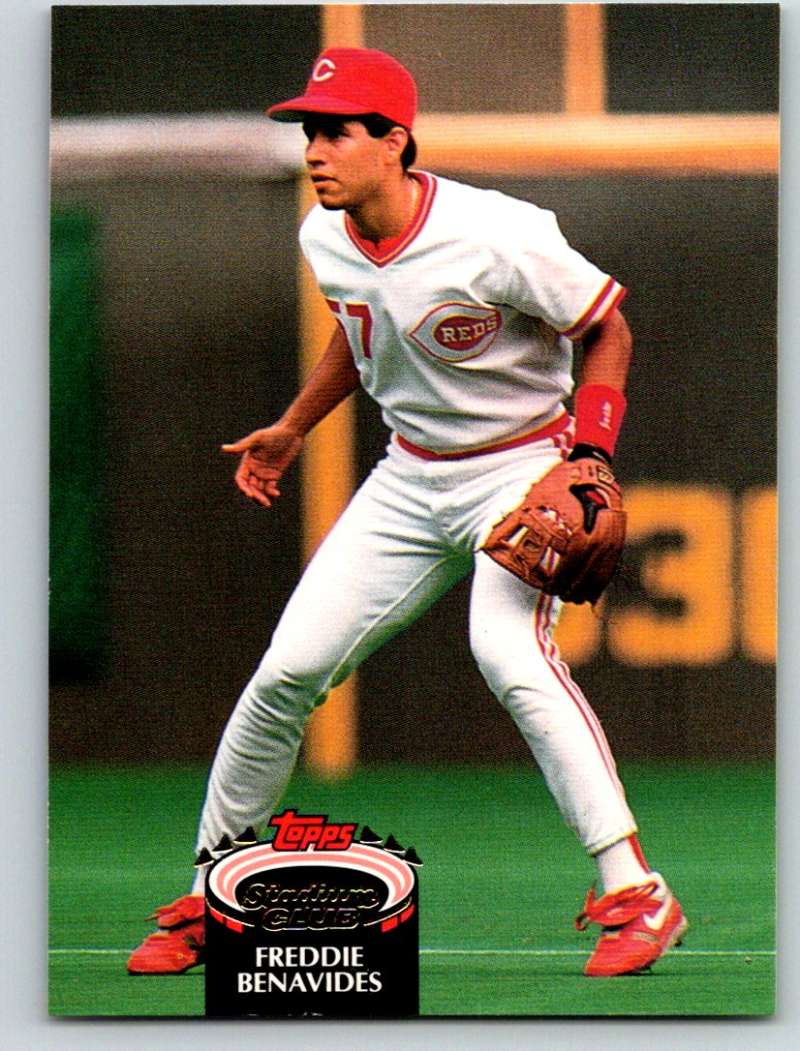 1992 Stadium Club #394 Freddie Benavides Mint Image 1