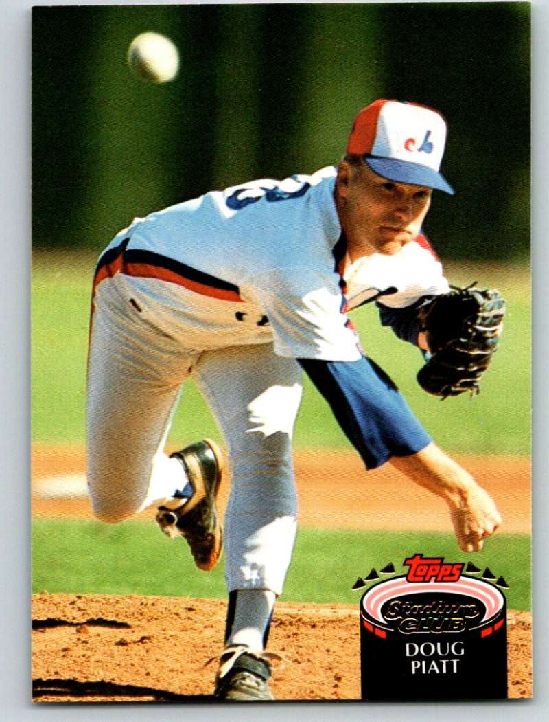 1992 Stadium Club #408 Doug Piatt Mint Image 1