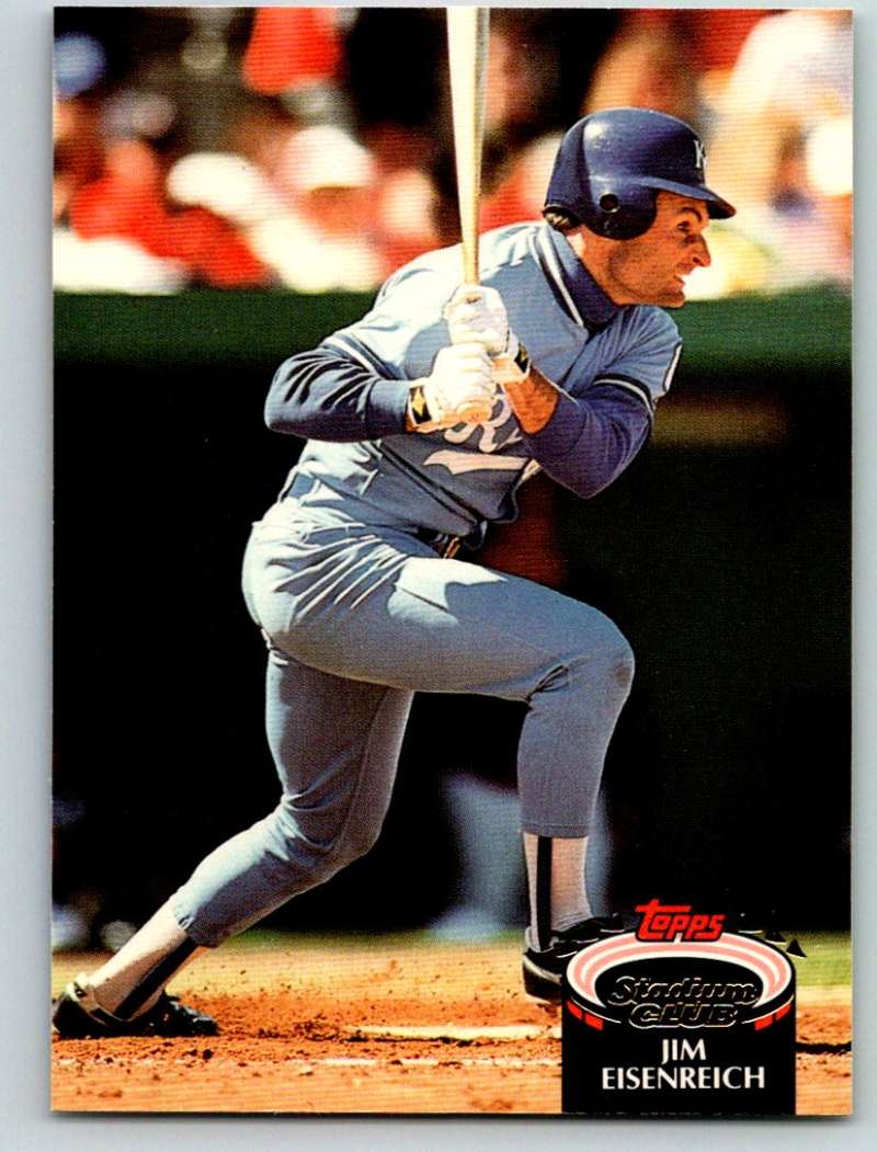 1992 Stadium Club #409 Jim Eisenreich Mint Image 1