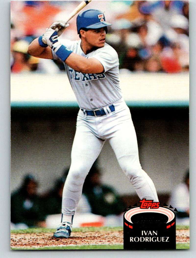 1992 Stadium Club #415 Ivan Rodriguez Mint Image 1