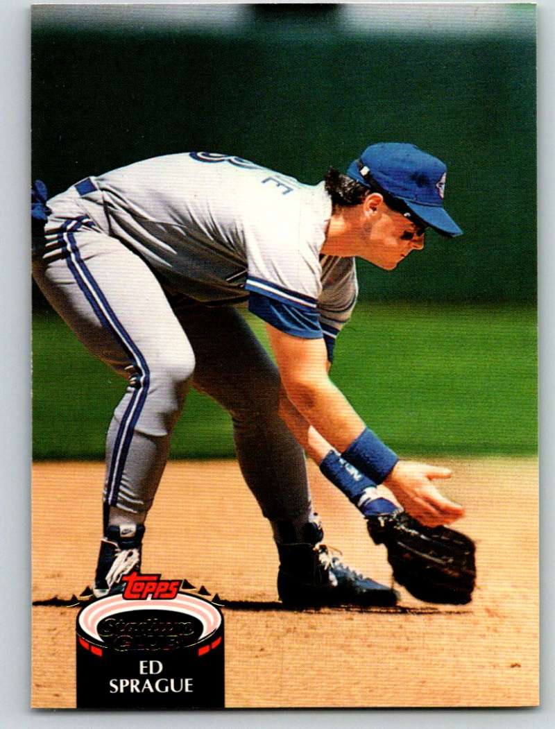 1992 Stadium Club #445 Ed Sprague Mint Image 1