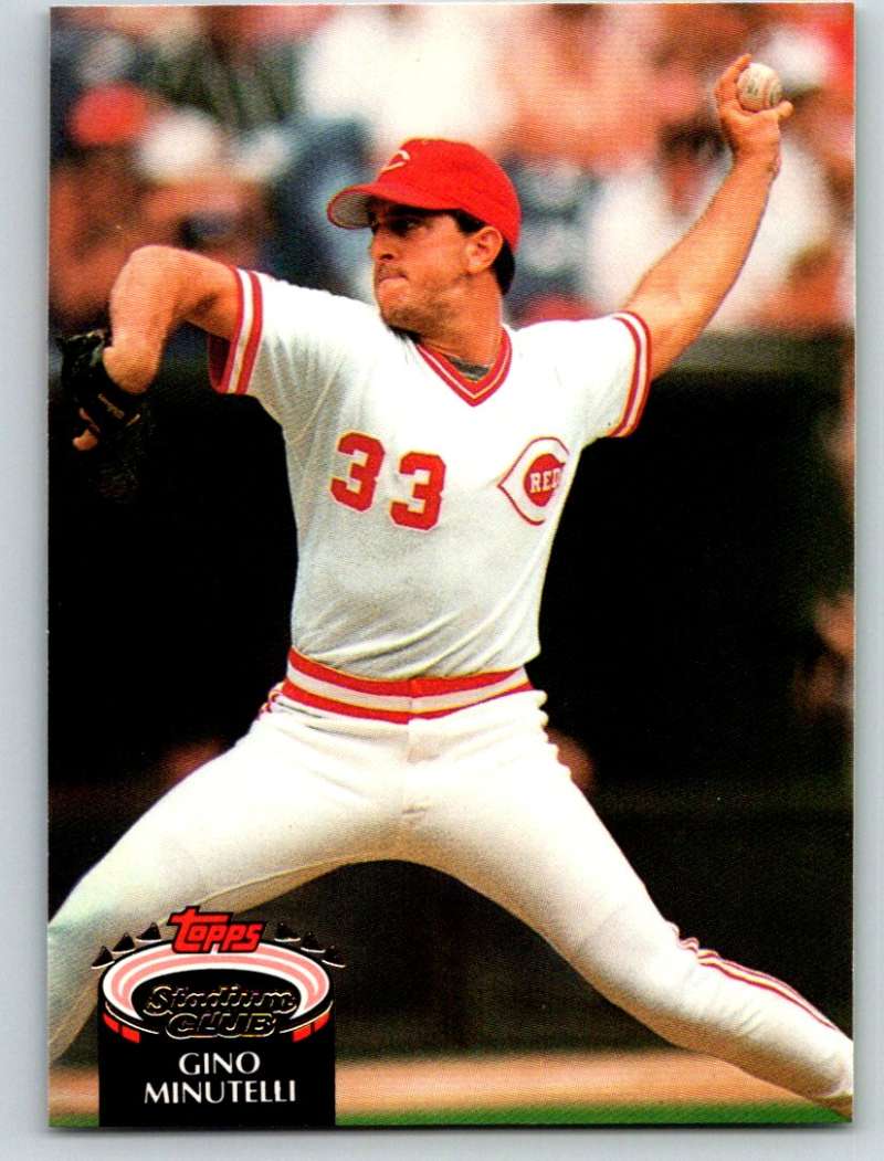 1992 Stadium Club #452 Gino Minutelli Mint Image 1