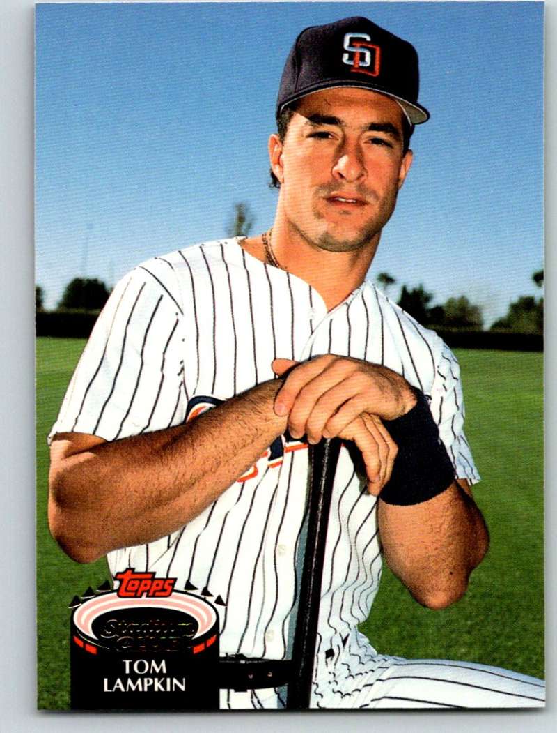 1992 Stadium Club #453 Tom Lampkin Mint Image 1