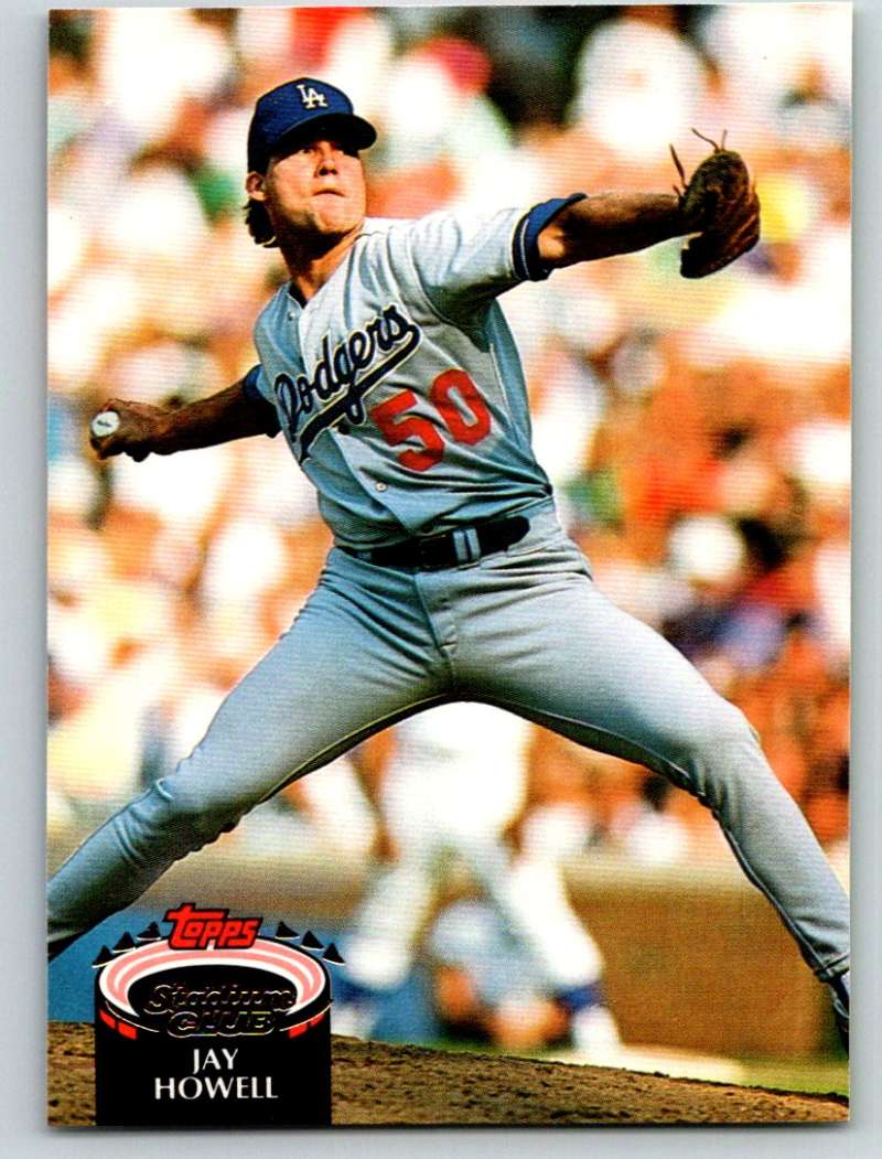 1992 Stadium Club #457 Jay Howell Mint Image 1