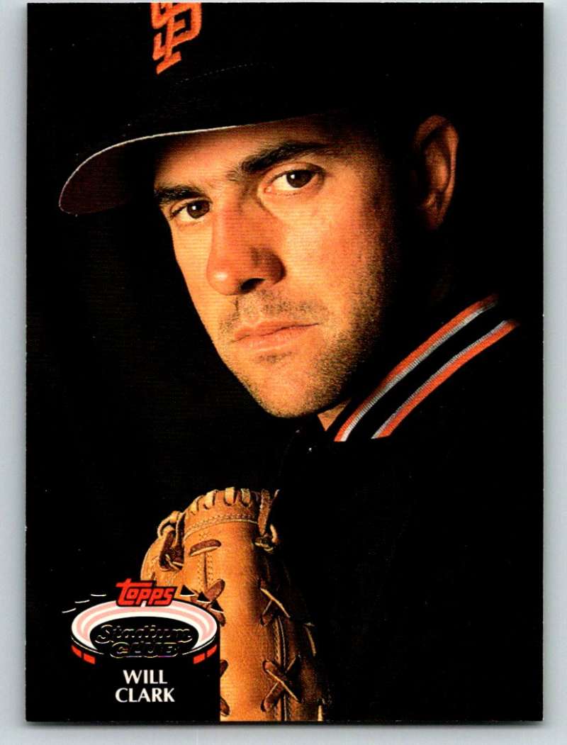 1992 Stadium Club #460 Will Clark Mint Image 1