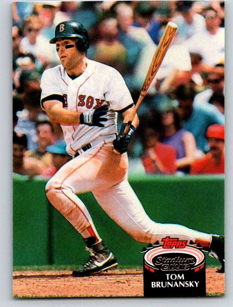 1992 Stadium Club #464 Tom Brunansky Mint Image 1