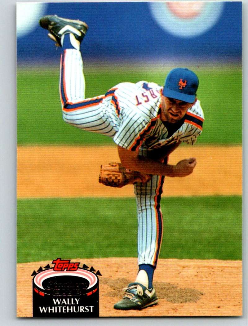 1992 Stadium Club #476 Wally Whitehurst Mint Image 1
