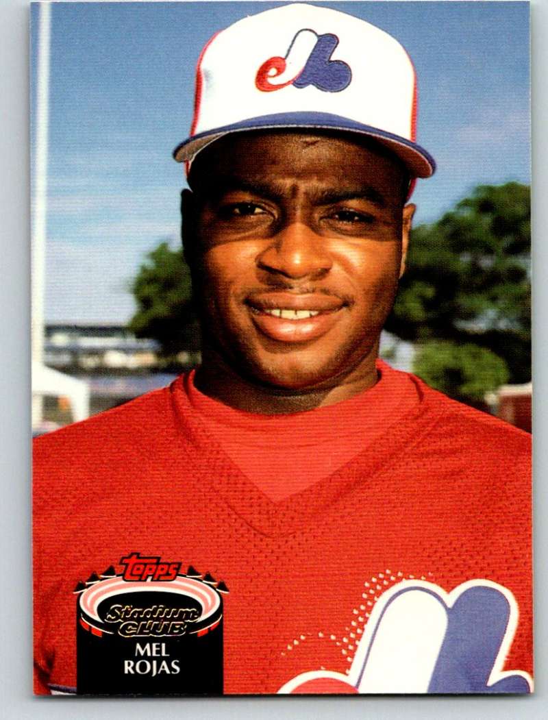 1992 Stadium Club #489 Mel Rojas Mint Image 1
