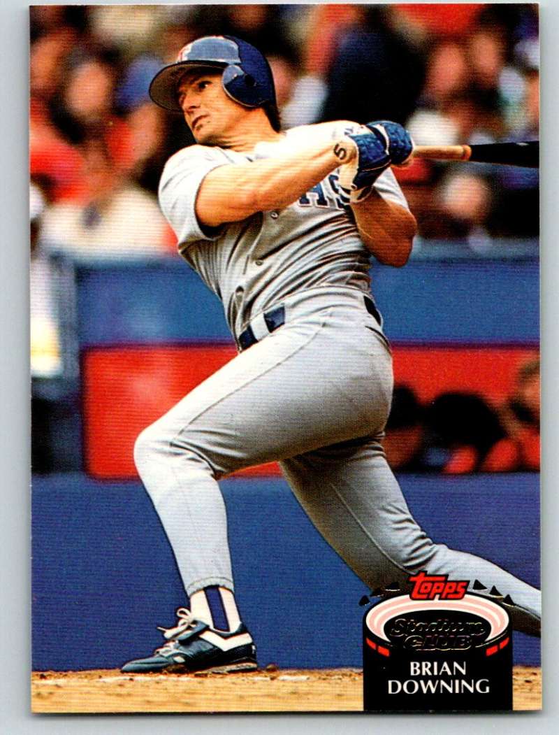 1992 Stadium Club #494 Brian Downing Mint Image 1
