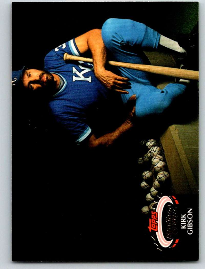 1992 Stadium Club #495 Kirk Gibson Mint Image 1
