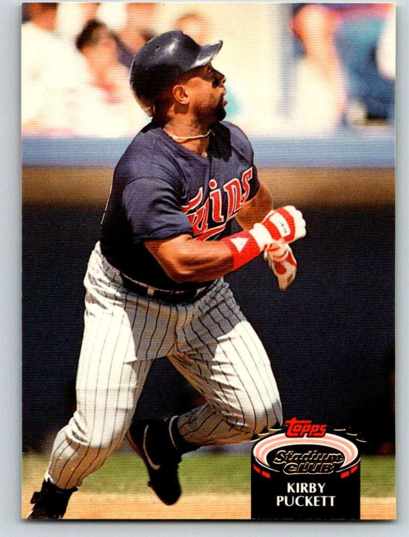 1992 Stadium Club #500 Kirby Puckett Mint