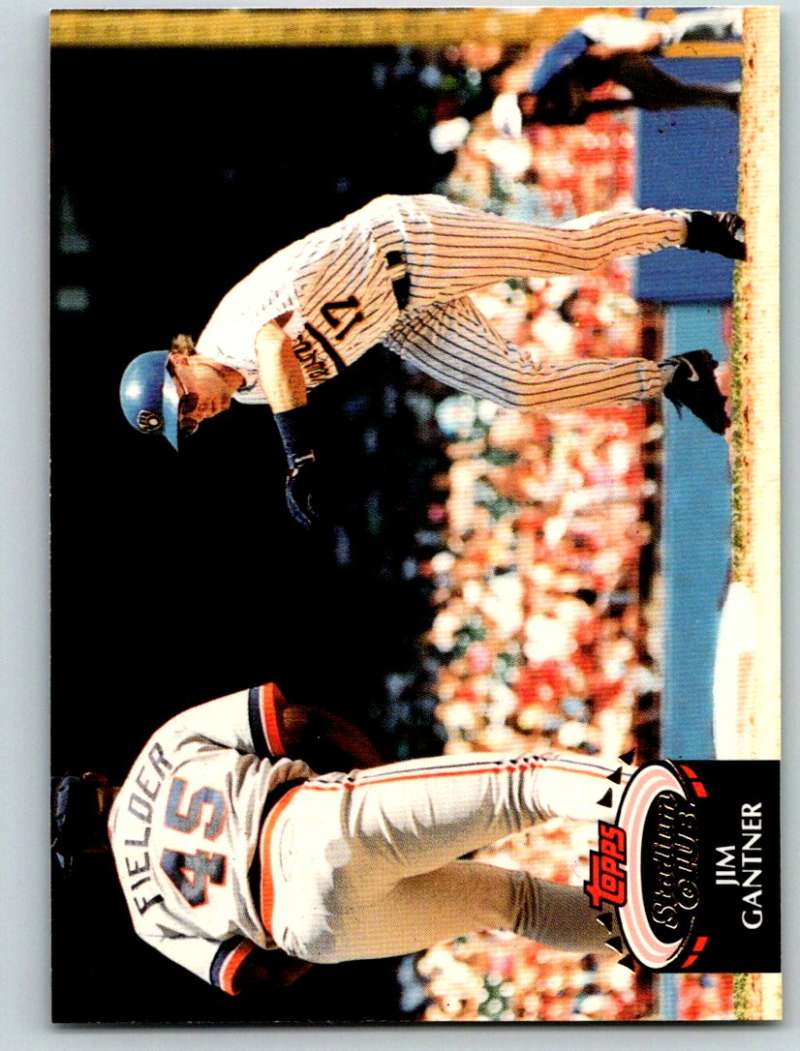 1992 Stadium Club #502 Jim Gantner Mint Image 1