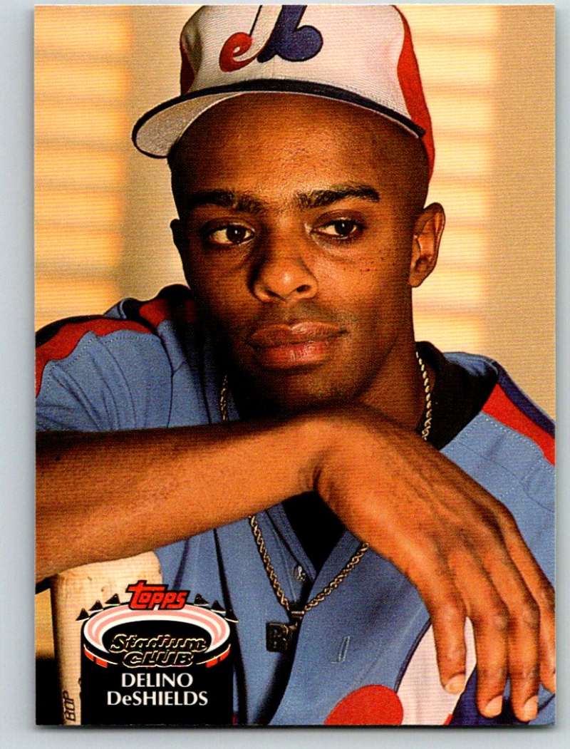 1992 Stadium Club #505 Delino DeShields Mint Image 1