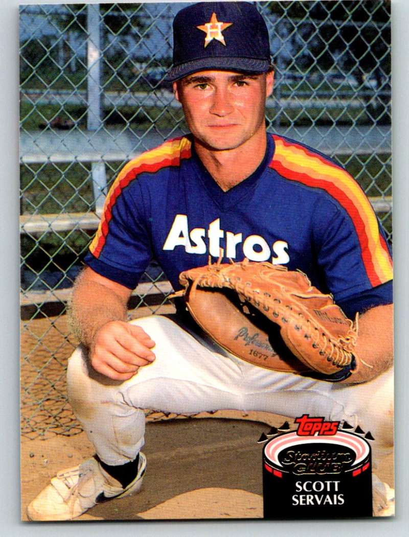 1992 Stadium Club #509 Scott Servais Mint Image 1