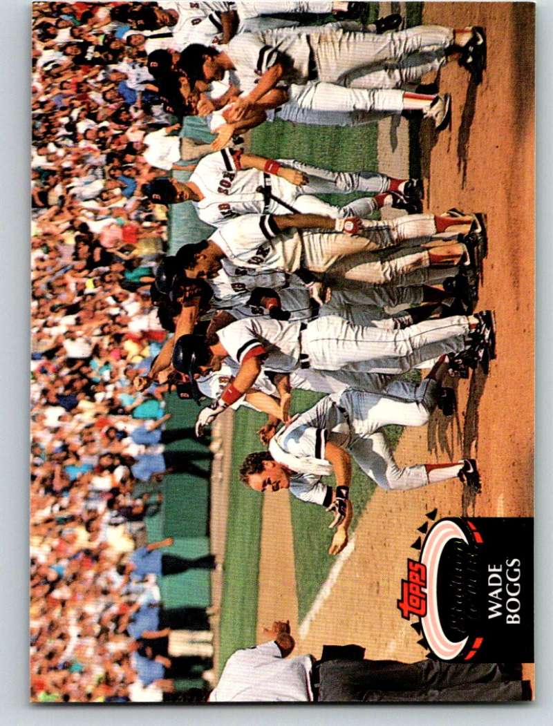 1992 Stadium Club #520 Wade Boggs Mint Image 1