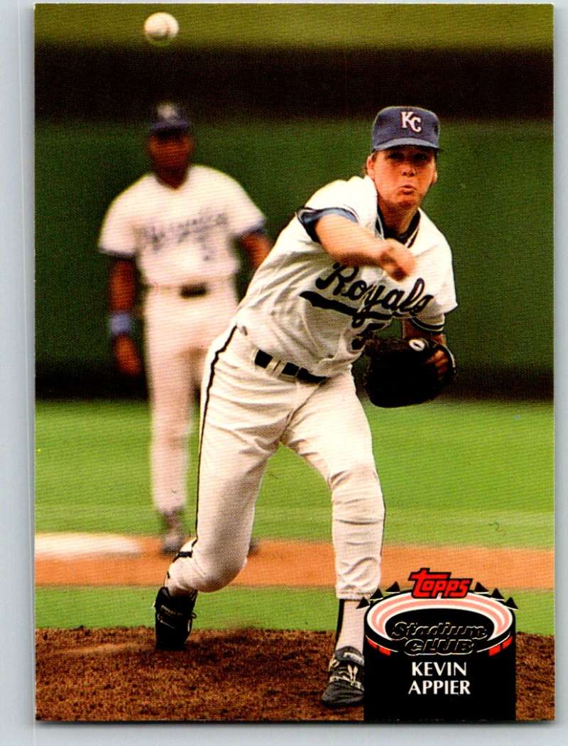 1992 Stadium Club #523 Kevin Appier Mint Image 1