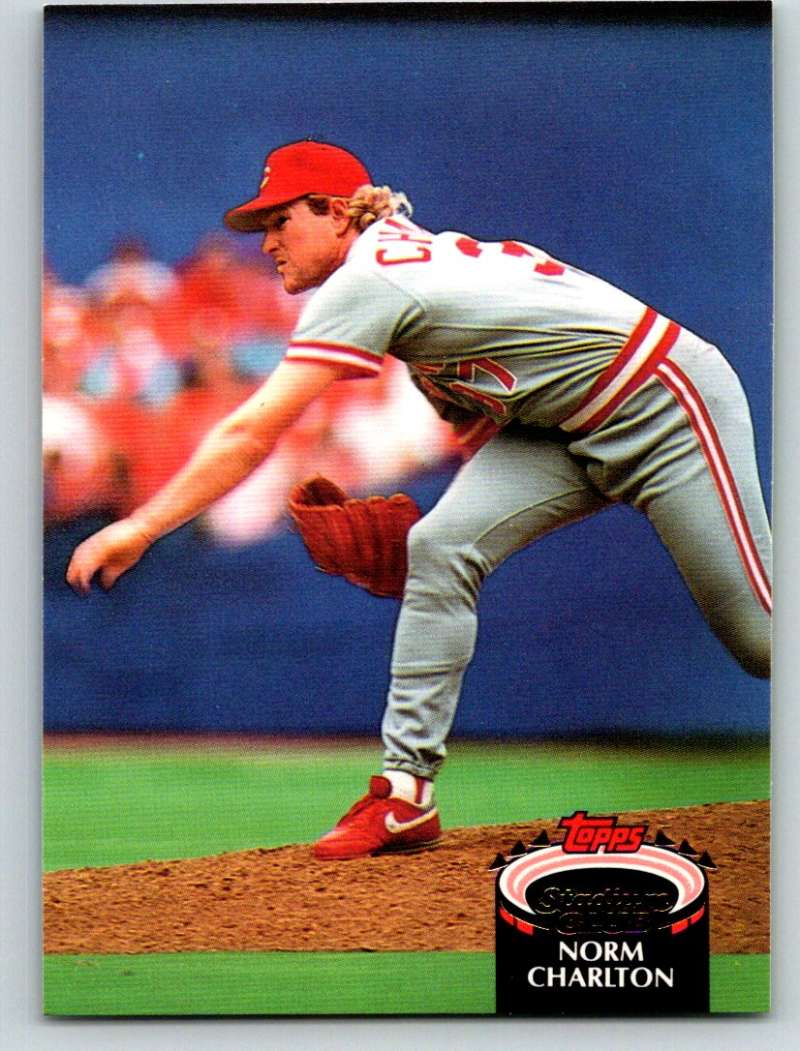 1992 Stadium Club #530 Norm Charlton Mint Image 1