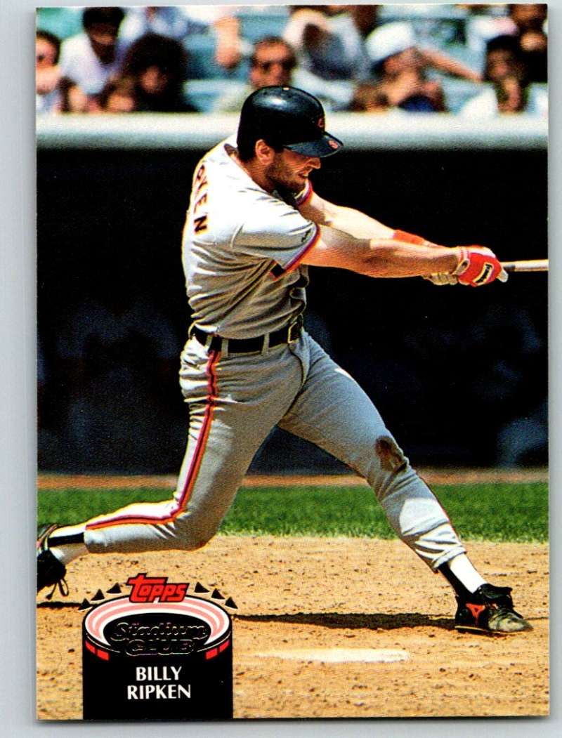 1992 Stadium Club #533 Billy Ripken Mint Image 1