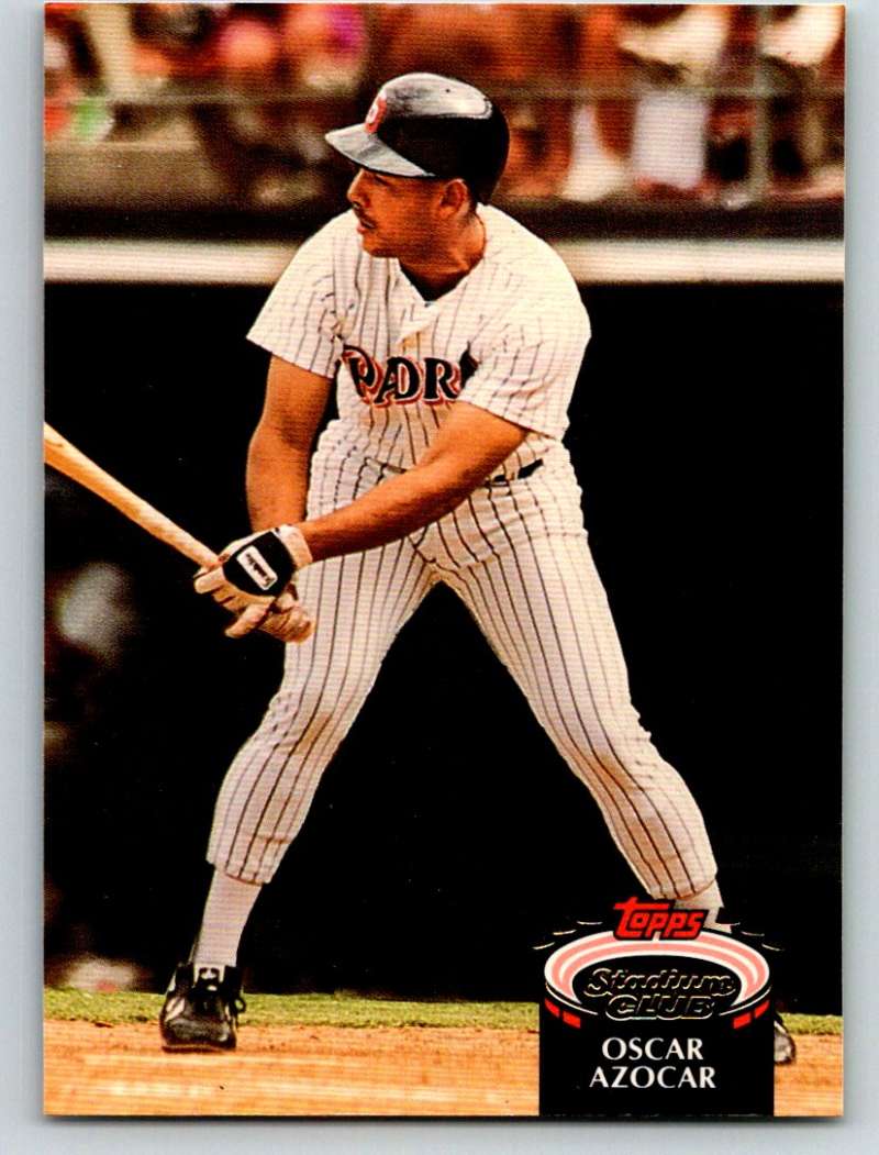1992 Stadium Club #552 Oscar Azocar Mint Image 1