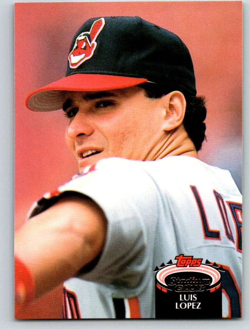 1992 Stadium Club #556 Luis Lopez Mint Image 1