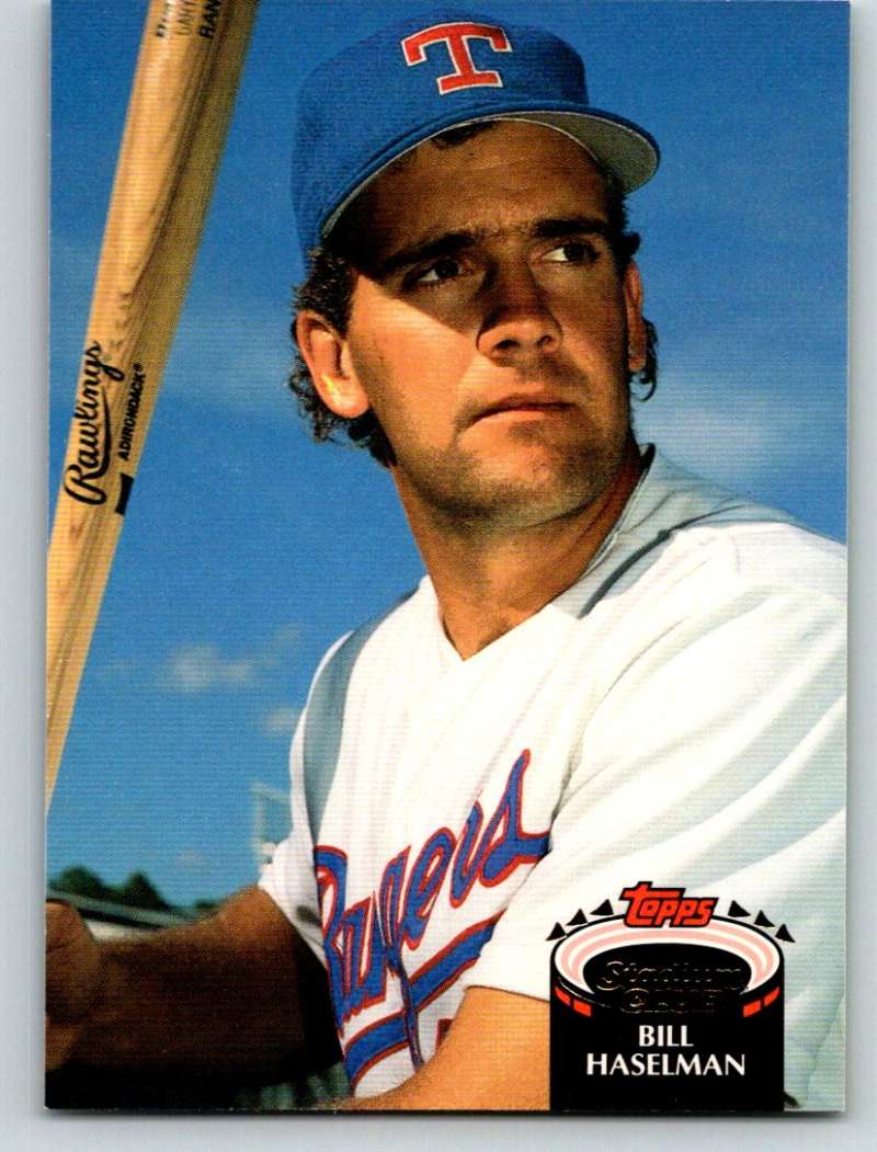 1992 Stadium Club #574 Bill Haselman Mint Image 1