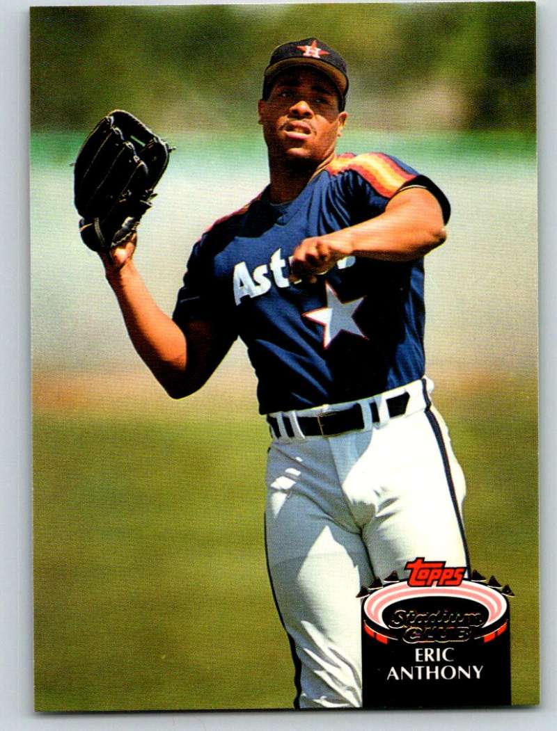 1992 Stadium Club #575 Eric Anthony Mint Image 1