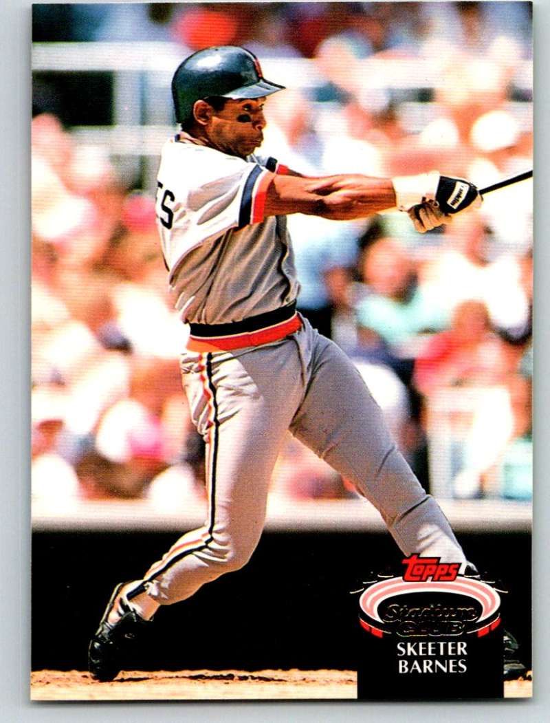 1992 Stadium Club #585 Skeeter Barnes Mint Image 1
