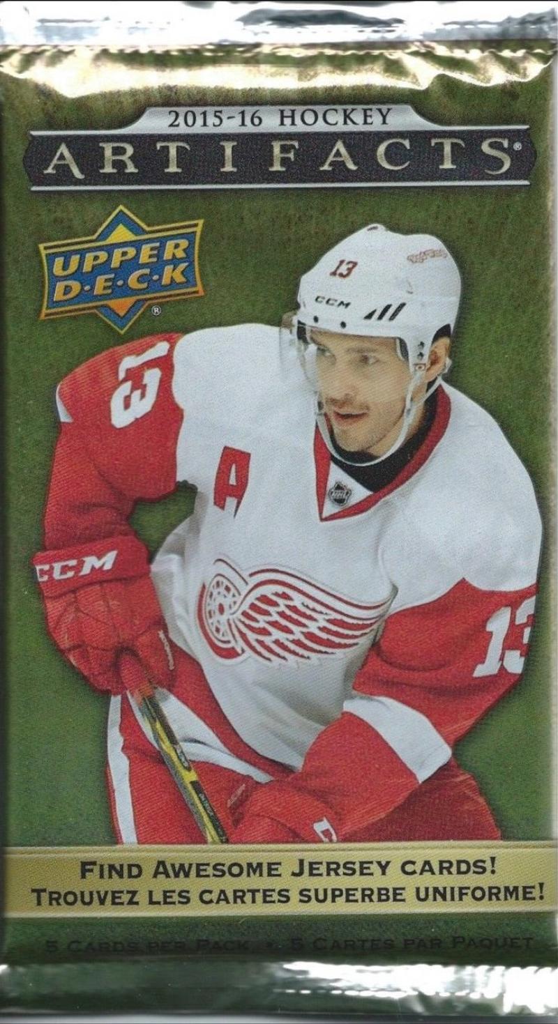 2015-16 Upper Deck Artifacts Retail Pack - Connor McDavid Auto Rookies