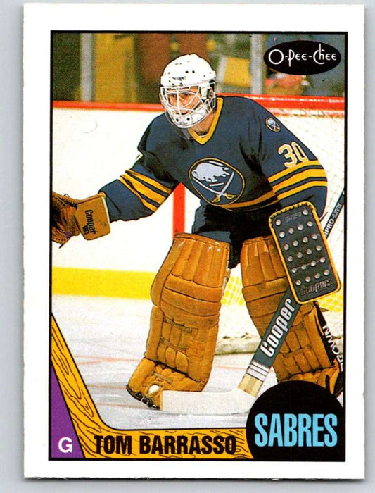 1987-88 O-Pee-Chee #78 Tom Barrasso Sabres Mint