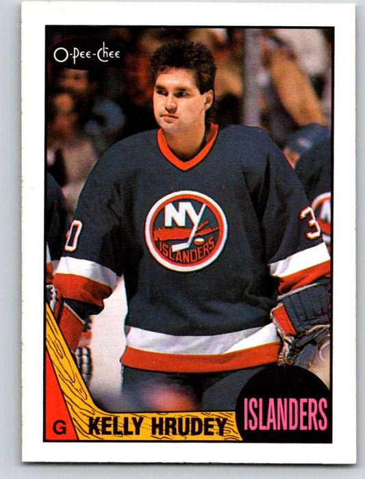 1987-88 O-Pee-Chee #119 Kelly Hrudey NY Islanders Mint