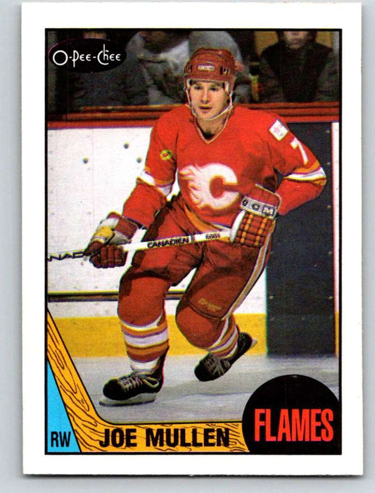 1987-88 O-Pee-Chee #126 Joe Mullen Flames Mint