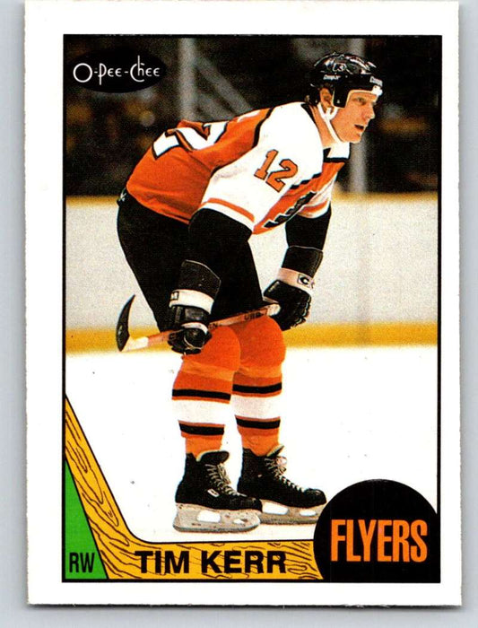 1987-88 O-Pee-Chee #144 Tim Kerr Flyers Mint