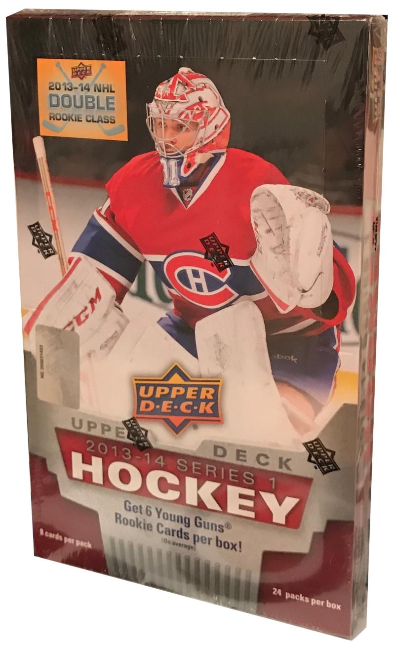 2013-14 Upper Deck Series 1 Hobby Box - Yakupov, MacKinnon, Huberdeau +