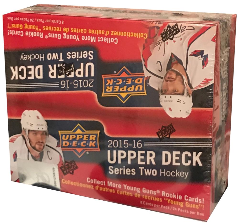 2015-16 Upper Deck Series 2 Retail Box - Eichel, McDavid, RC's Young Guns