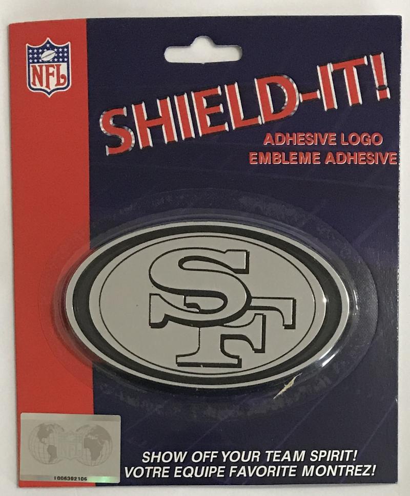 San Francisco 49ers Adhesive Logo Emblem for Car, Fridge, Mirror etc. Image 1