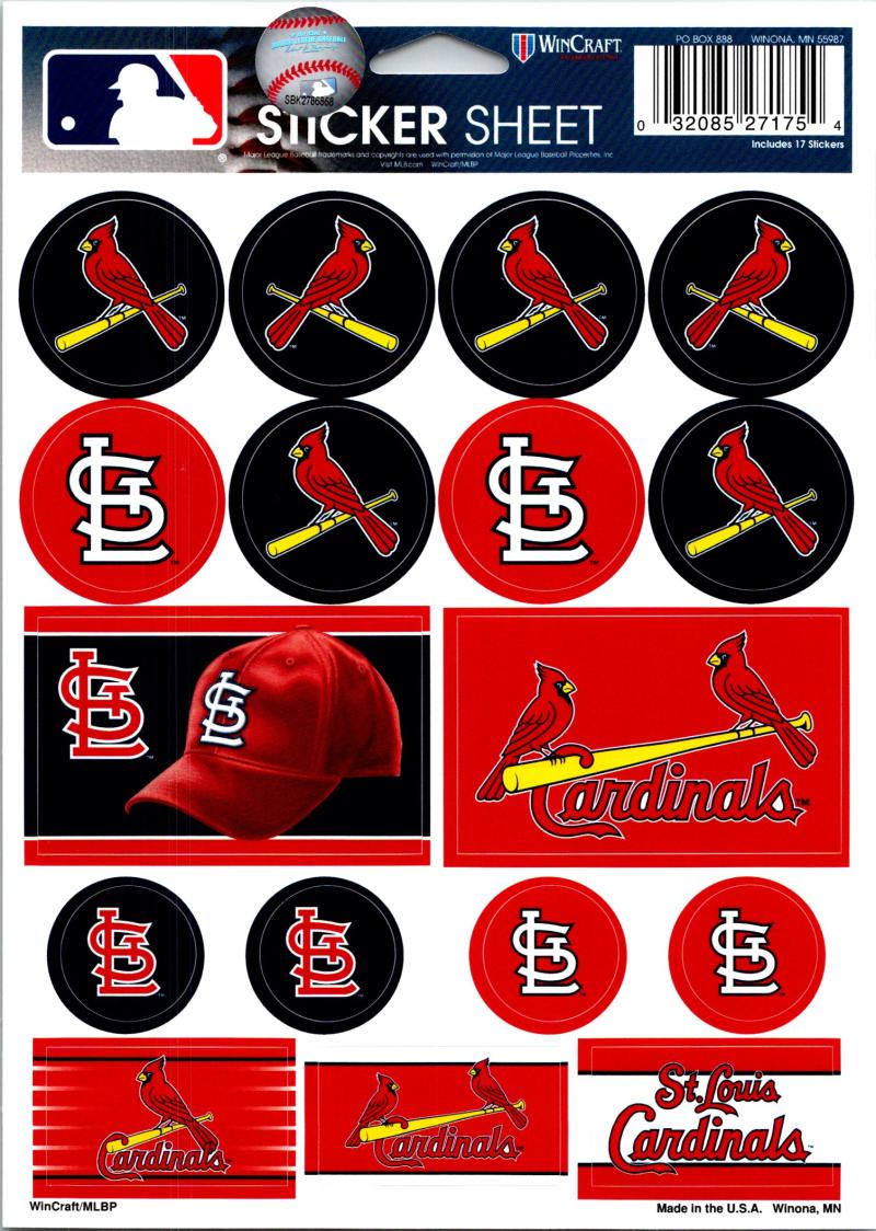 St. Louis Cardinals Vinyl Sticker Decals