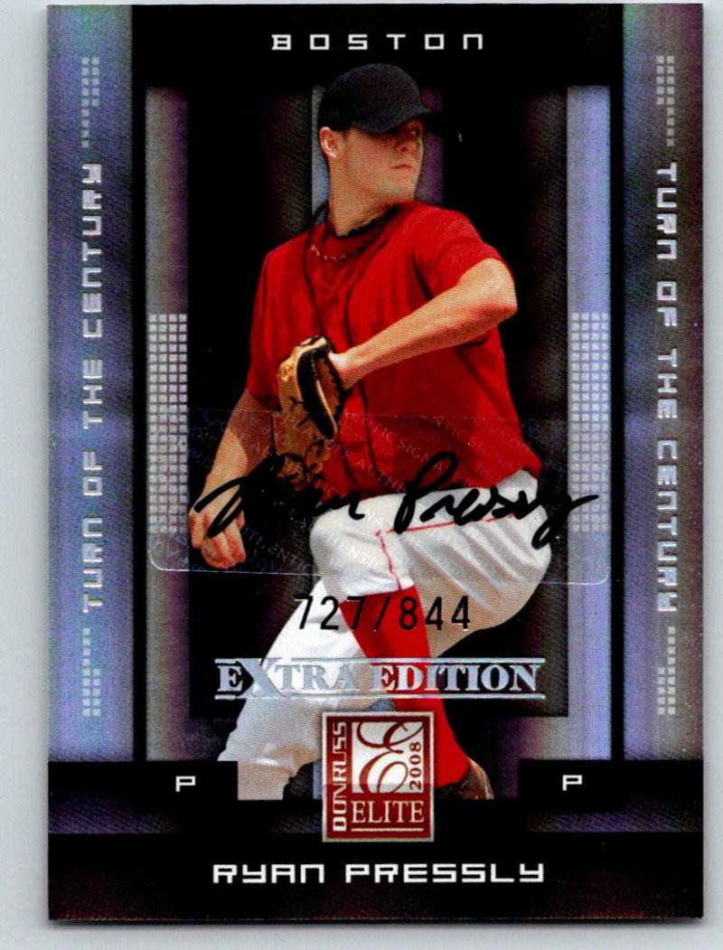 2008 Donruss Elite Extra Edition Signature Ryan Pressly Auto 727/844 03522