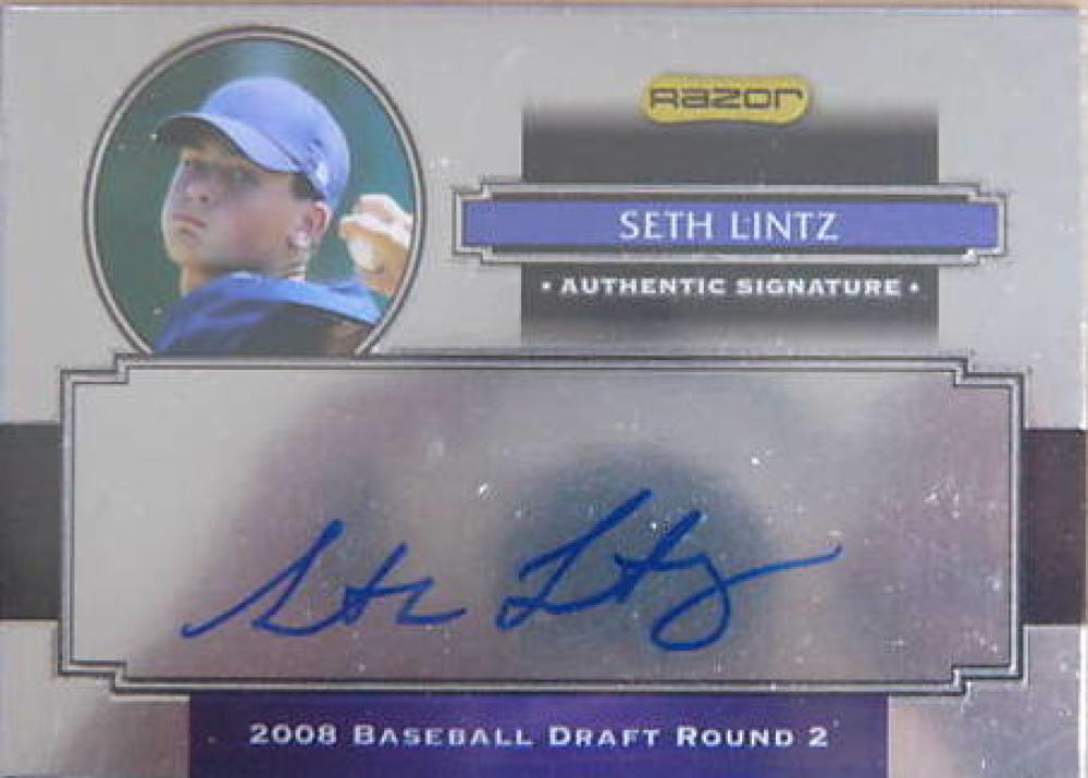 (HCW) 2008 Razor Signature Series Metal #AU-SL Seth Lintz Auto Rookie 03535 Image 1